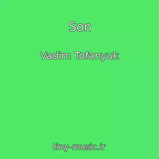 کاور آهنگ Son از Vadim Tofanyuk