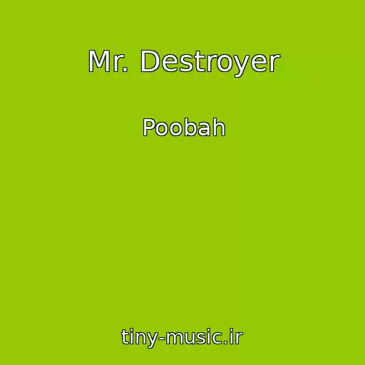 کاور آهنگ Mr. Destroyer از Poobah