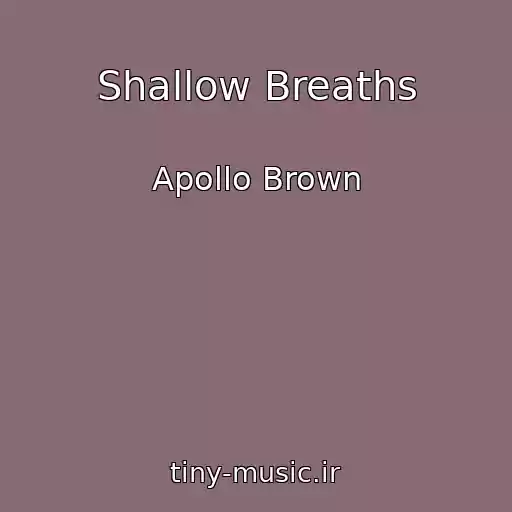 کاور آهنگ Shallow Breaths از Apollo Brown
