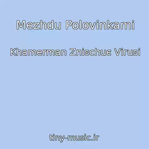 کاور آهنگ Mezhdu Polovinkami از Khamerman Znischuє Vіrusi