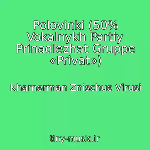کاور آهنگ Polovinki (50% Vokalnykh Partiy Prinadlezhat Gruppe «Privat») از Khamerman Znischuє Vіrusi