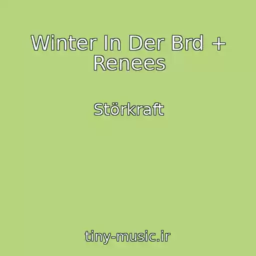 کاور آهنگ Winter In Der Brd + Renees از Störkraft