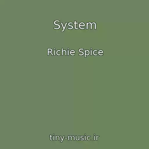 کاور آهنگ System از Richie Spice