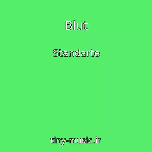 کاور آهنگ Blut از Standarte