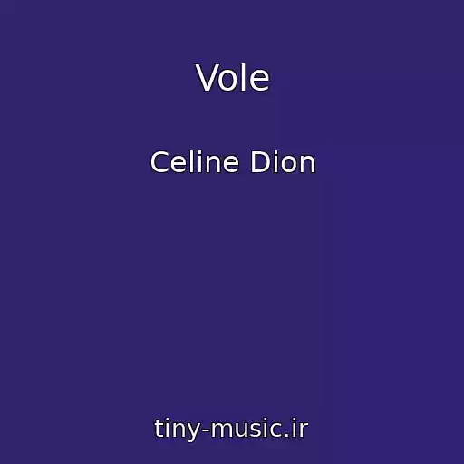 کاور آهنگ Vole از Celine Dion