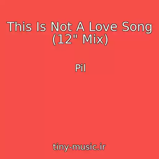 کاور آهنگ This Is Not A Love Song (12" Mix) از Pil