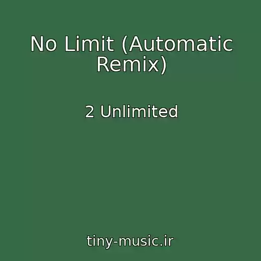 کاور آهنگ No Limit (Automatic Remix) از 2 Unlimited