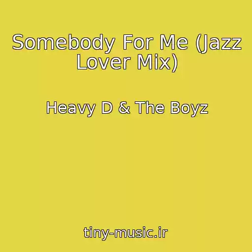 کاور آهنگ Somebody For Me (Jazz Lover Mix) از Heavy D & The Boyz