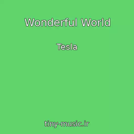 کاور آهنگ Wonderful World از Tesla
