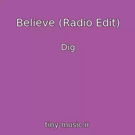 کاور آهنگ Believe (Radio Edit) از Dig