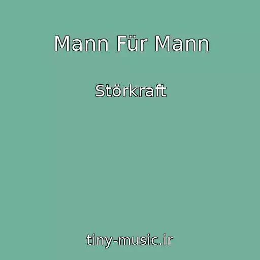 کاور آهنگ Mann Für Mann از Störkraft