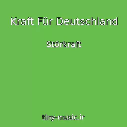 کاور آهنگ Kraft Für Deutschland از Störkraft