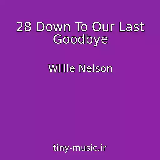 کاور آهنگ 28 Down To Our Last Goodbye از Willie Nelson
