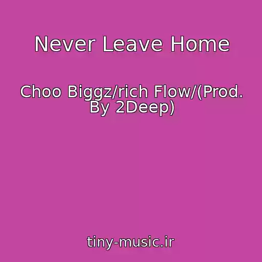 کاور آهنگ Never Leave Home از Choo Biggz/rich Flow/(Prod. By 2Deep)