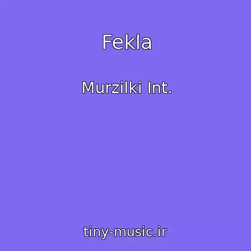 کاور آهنگ Fekla از Murzilki Int.