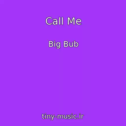 کاور آهنگ Call Me از Big Bub