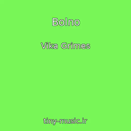 کاور آهنگ Bolno از Vika Grimes
