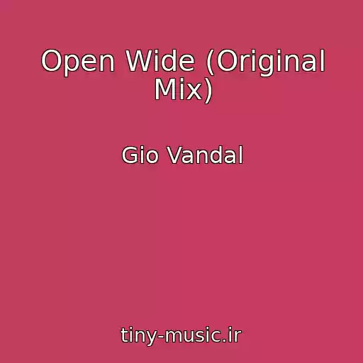 کاور آهنگ Open Wide (Original Mix) از Gio Vandal