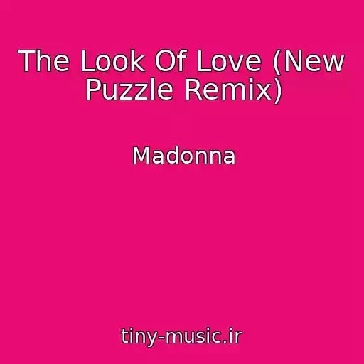 کاور آهنگ The Look Of Love (New Puzzle Remix) از Madonna