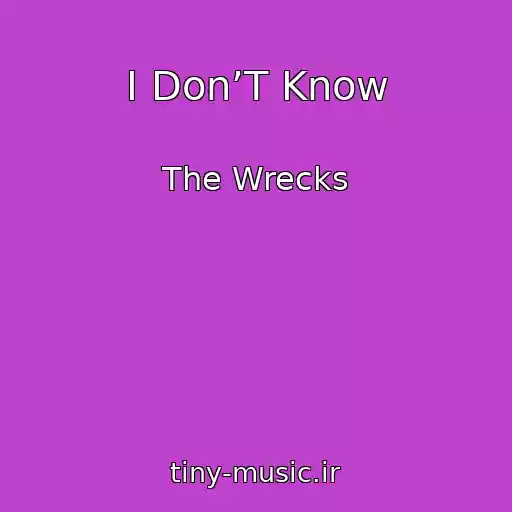 کاور آهنگ I Don’T Know از The Wrecks