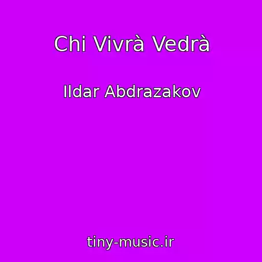 کاور آهنگ Chi Vivrà Vedrà از Ildar Abdrazakov