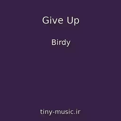 کاور آهنگ Give Up از Birdy
