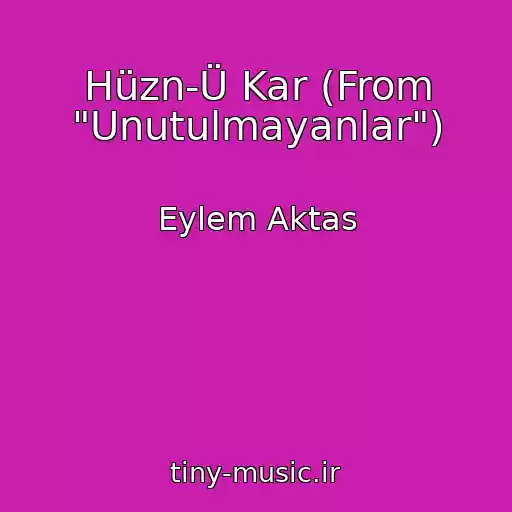 کاور آهنگ Hüzn-Ü Kar (From "Unutulmayanlar") از Eylem Aktas