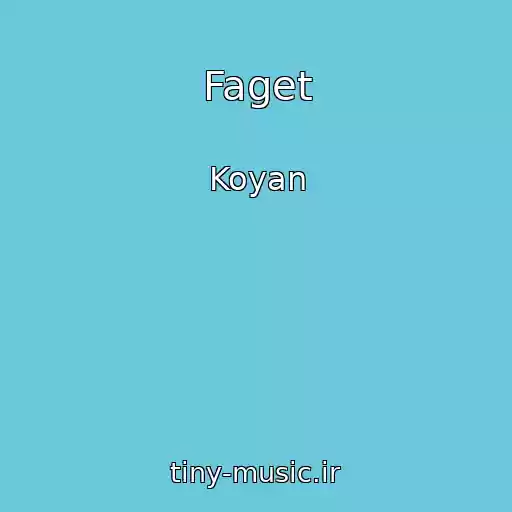 کاور آهنگ Faget از Koyan