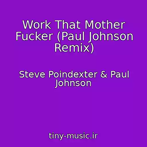 کاور آهنگ Work That Mother Fucker (Paul Johnson Remix) از Steve Poindexter & Paul Johnson