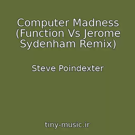 کاور آهنگ Computer Madness (Function Vs Jerome Sydenham Remix) از Steve Poindexter