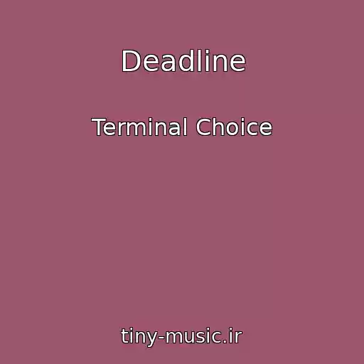 کاور آهنگ Deadline از Terminal Choice