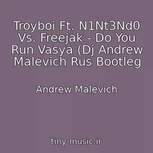 کاور آهنگ Troyboi Ft. N1Nt3Nd0 Vs. Freejak - Do You Run Vasya (Dj Andrew Malevich Rus Bootleg از Andrew Malevich