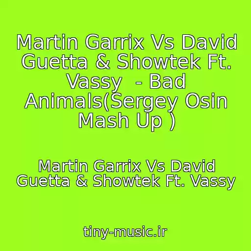 کاور آهنگ Martin Garrix Vs David Guetta & Showtek Ft. Vassy  - Bad Animals(Sergey Osin Mash Up ) از Martin Garrix Vs David Guetta & Showtek Ft. Vassy