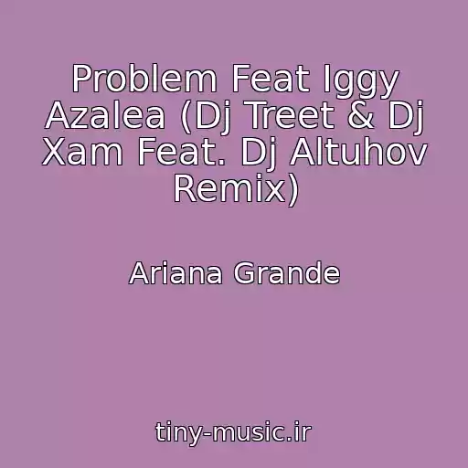 کاور آهنگ Problem Feat Iggy Azalea (Dj Treet & Dj Xam Feat. Dj Altuhov Remix) از Ariana Grande