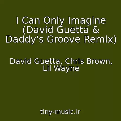 کاور آهنگ I Can Only Imagine (David Guetta & Daddy's Groove Remix) از David Guetta, Chris Brown, Lil Wayne