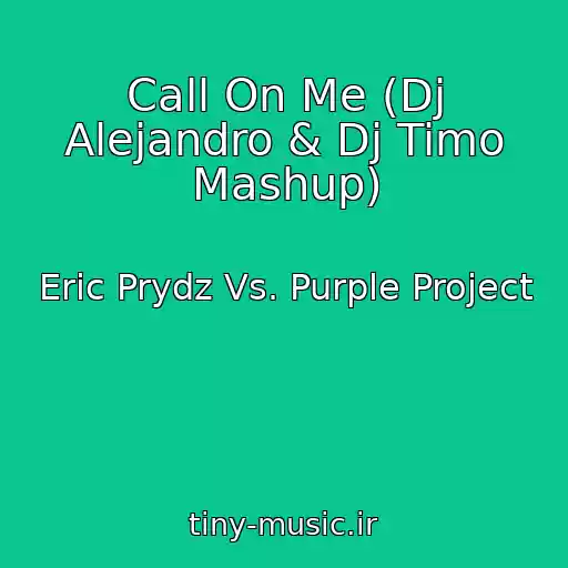 کاور آهنگ Call On Me (Dj Alejandro & Dj Timo Mashup) از Eric Prydz Vs. Purple Project