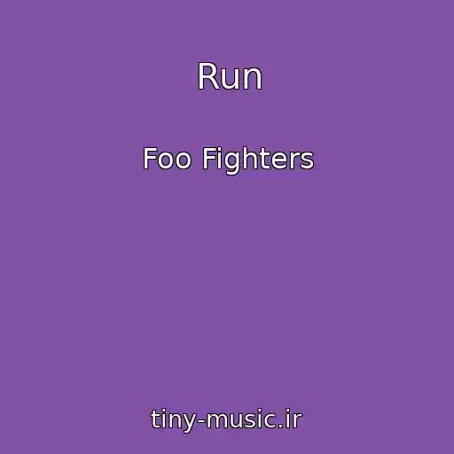 کاور آهنگ Run از Foo Fighters