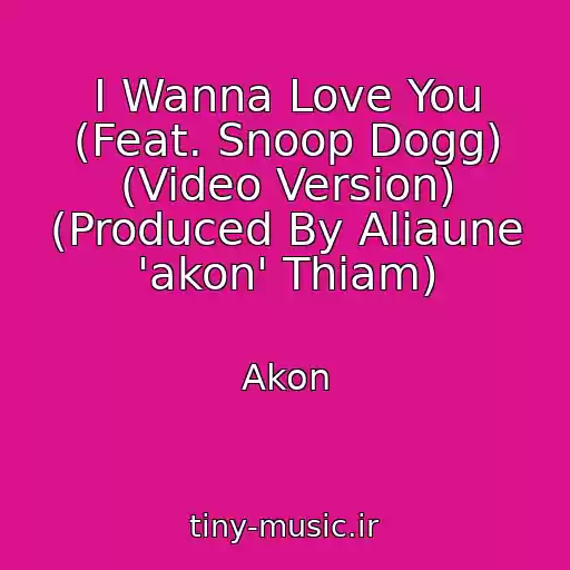 کاور آهنگ I Wanna Love You (Feat. Snoop Dogg) (Video Version) (Produced By Aliaune 'akon' Thiam) از Akon
