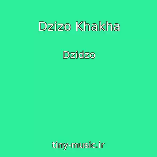 کاور آهنگ Dzіzo Khakha از Dzіdzo