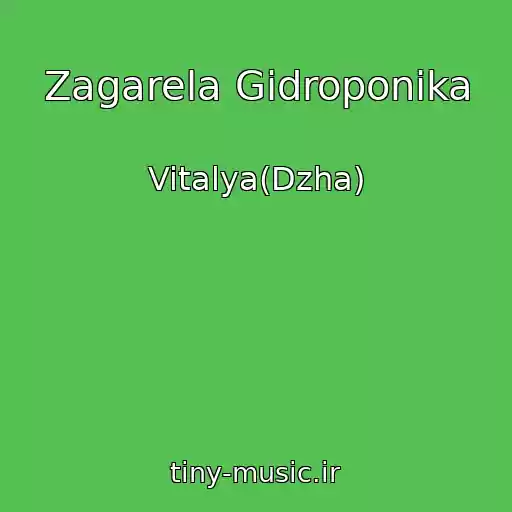 کاور آهنگ Zagarela Gidroponika از Vitalya(Dzha)