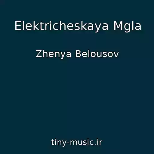 کاور آهنگ Elektricheskaya Mgla از Zhenya Belousov