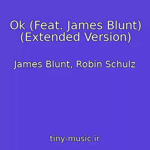 کاور آهنگ Ok (Feat. James Blunt) (Extended Version) از James Blunt, Robin Schulz