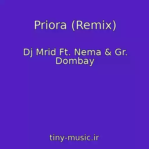 کاور آهنگ Priora (Remix) از Dj Mrid Ft. Nema & Gr. Dombay