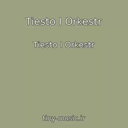 کاور آهنگ Tiesto I Orkestr از Tiesto I Orkestr