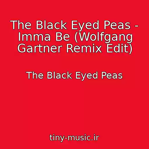 کاور آهنگ The Black Eyed Peas - Imma Be (Wolfgang Gartner Remix Edit) از The Black Eyed Peas