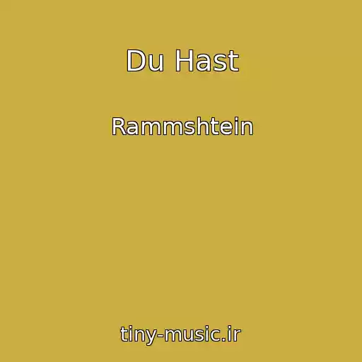 کاور آهنگ Du Hast از Rammshtein