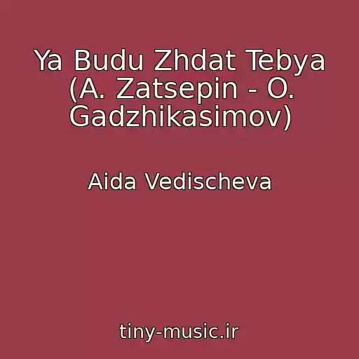 کاور آهنگ Ya Budu Zhdat Tebya (A. Zatsepin - O. Gadzhikasimov) از Aida Vedischeva