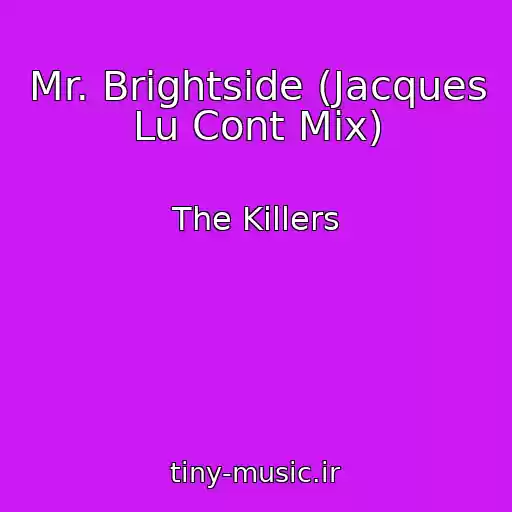 کاور آهنگ Mr. Brightside (Jacques Lu Cont Mix) از The Killers