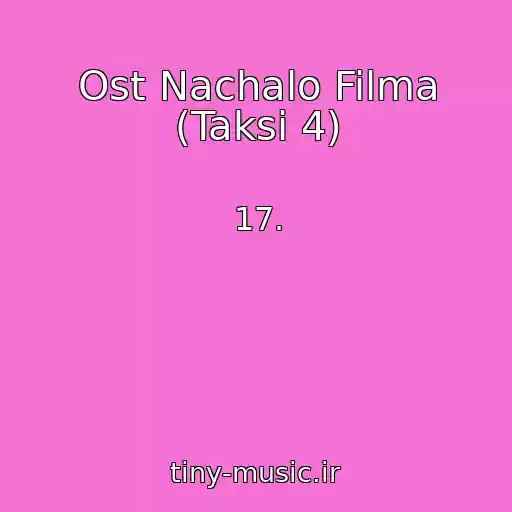 کاور آهنگ Ost Nachalo Filma (Taksi 4) از 17.