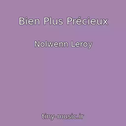 کاور آهنگ Bien Plus Précieux از Nolwenn Leroy